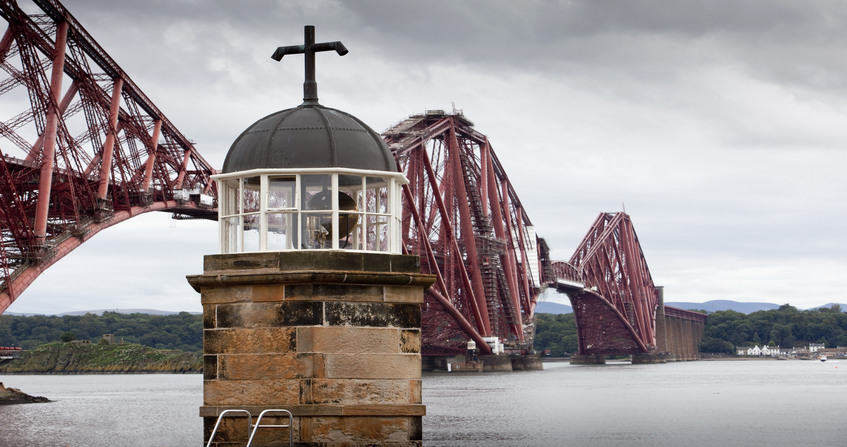 Firth of Forth and the Forthrail Bridge