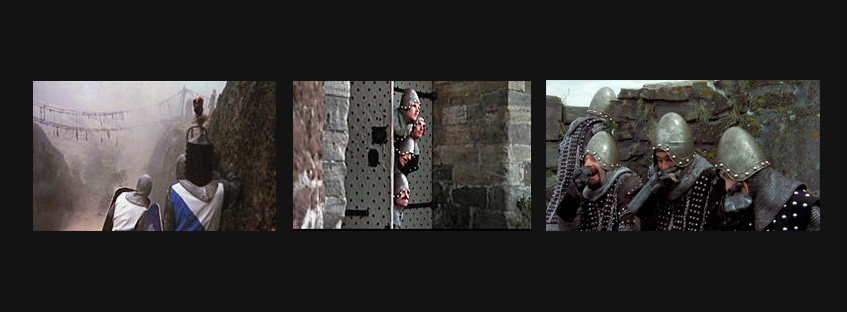 Fotograma de la película de Monty Python