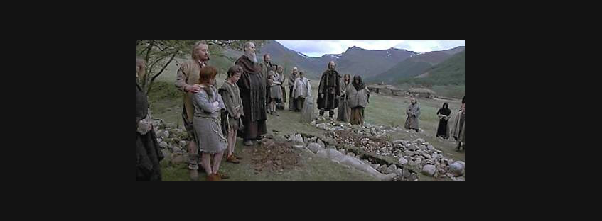 Escena en valle de Glen Coe