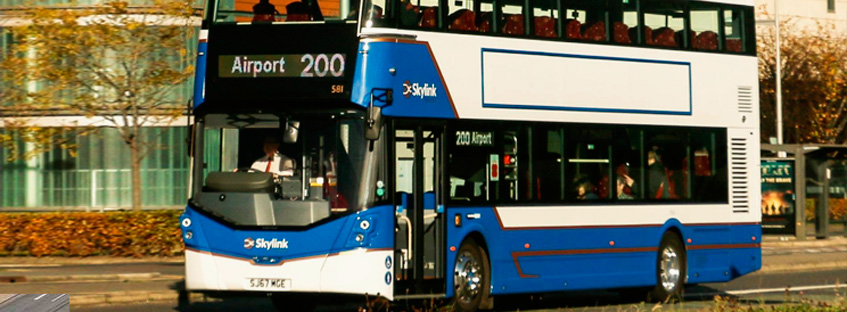 Bus para desplazarse desde el aeropuerto
